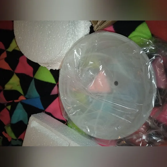 Portfolio Interior Ceiling Fixture #170552 Brushed Nickel Finish Alabaster Shade - Picture 7 of 16